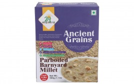 24 Mantra Ancient Grains Parboiled Barnyard Millet  Box  500 grams